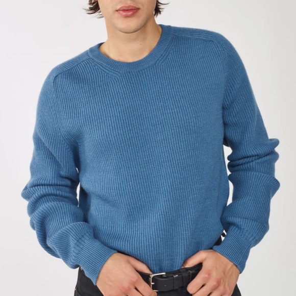 Tricot Lamb’s Wool Crewneck - Picture 2 of 8